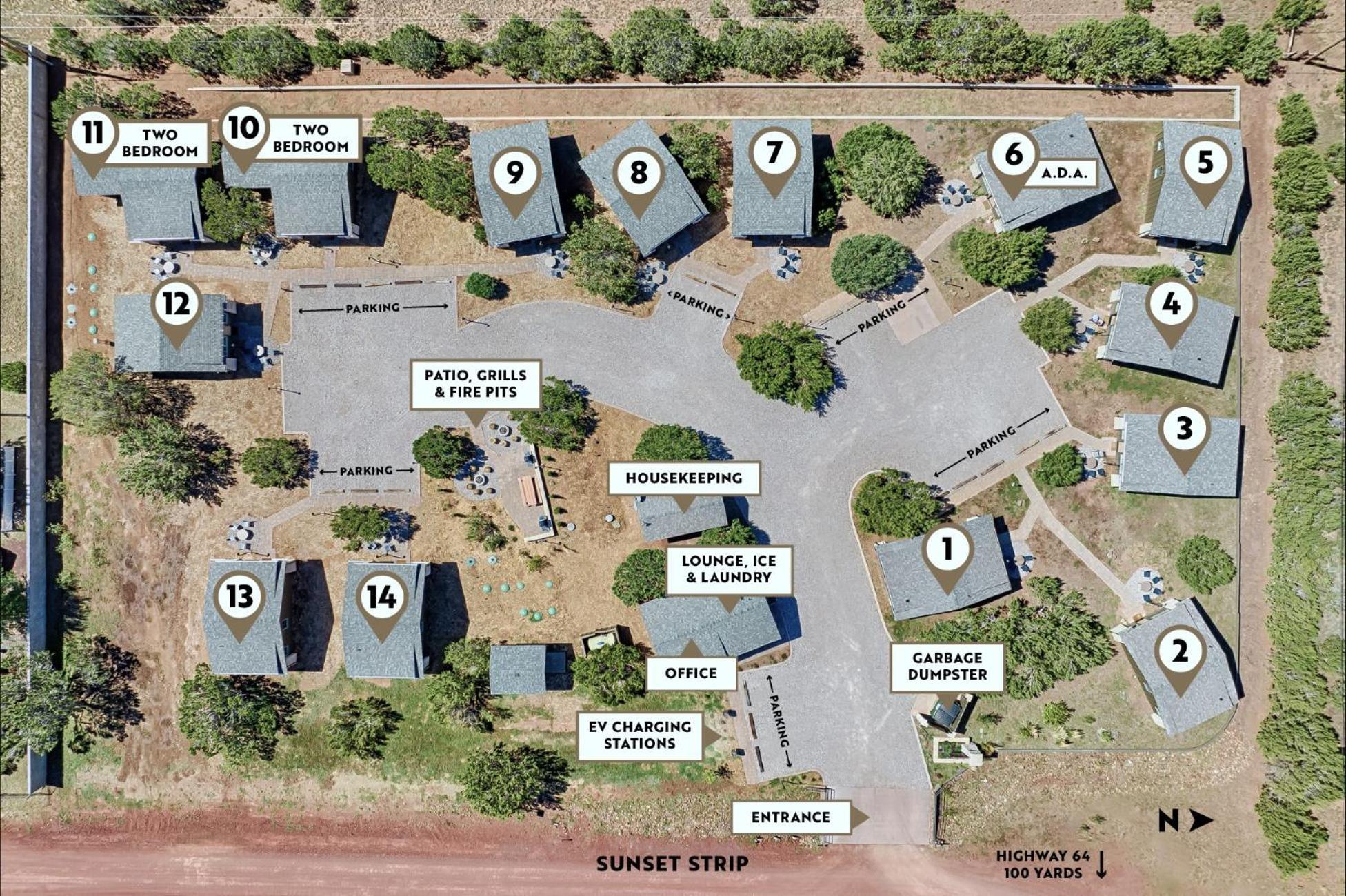 Inn History Grand Canyon Cabin 윌리엄스 외부 사진